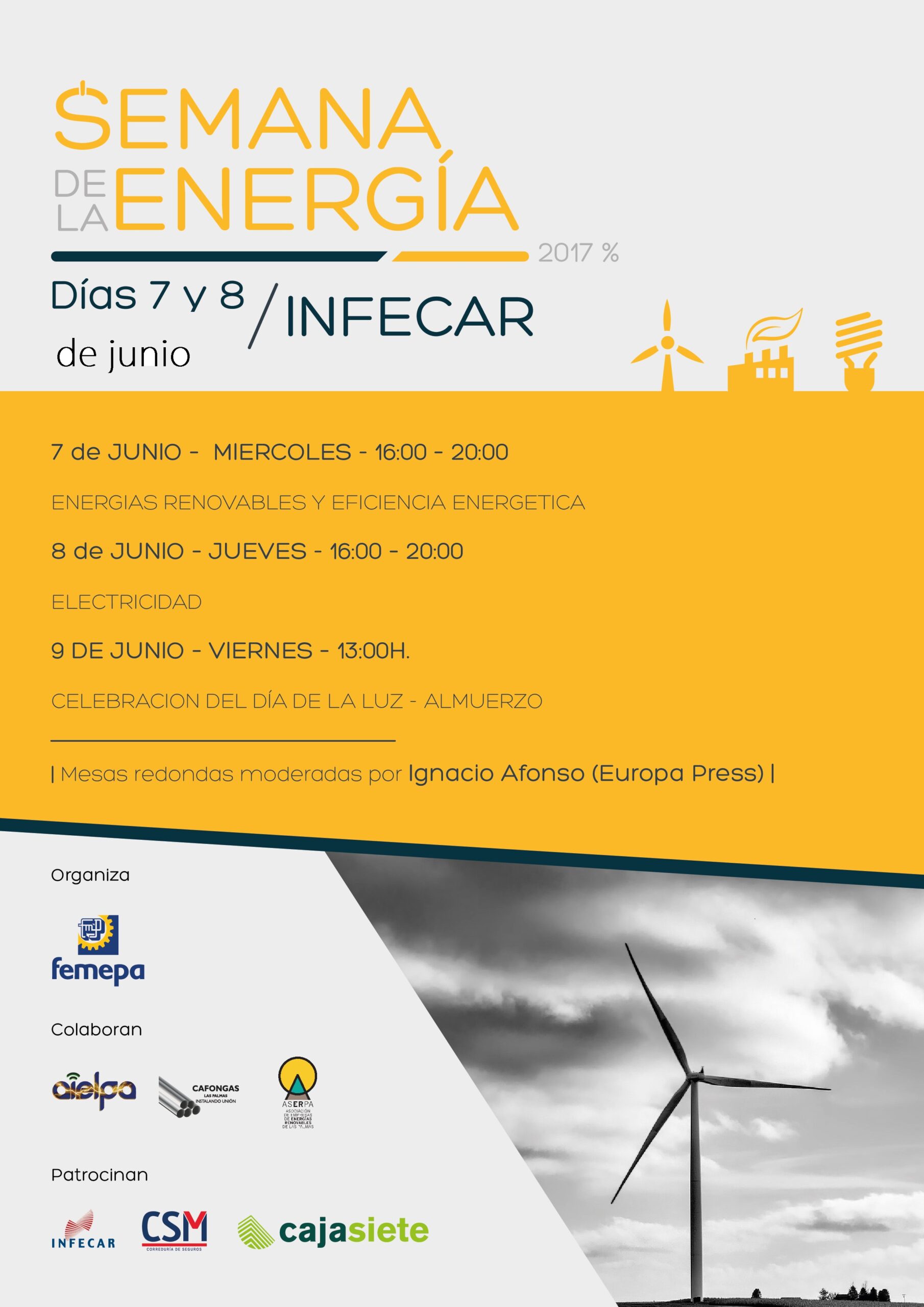 Este miercoles se inician los actos de la Semana de la Energía en INFECAR