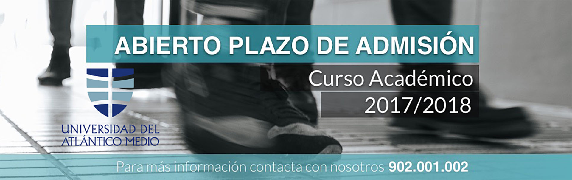 Se abre la matrícula para la Unversidad del atlántico Medio, 2017/2018