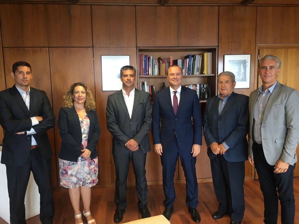 CAFONGAS Las Palmas se reúne junto con CONAIF con el Alcalde de Las Palmas de G.C.