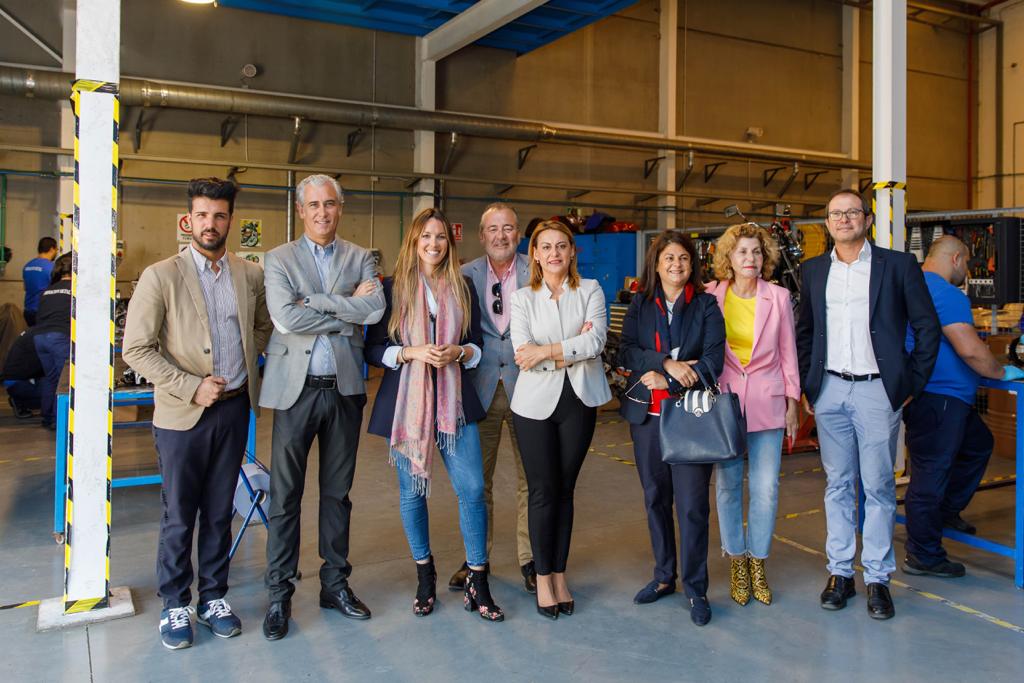 Visita de los representantes de Coalición Canaria al Centro de Formación Técnico-profesional del Metal – Femepa