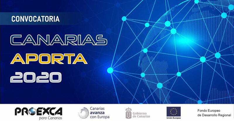 Abierto el procedimiento de concesión de subvenciones para proyectos de internacionalización de empresas canarias (Canarias Aporta) y Aporta Digital para el ejercicio 2020