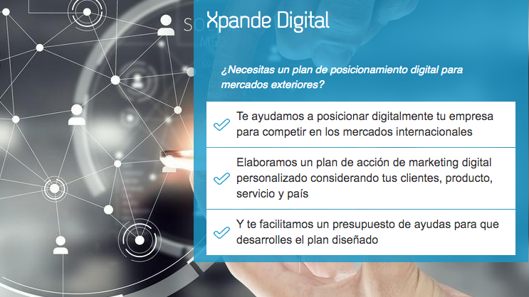 Subvención XPANDE Digital 2020