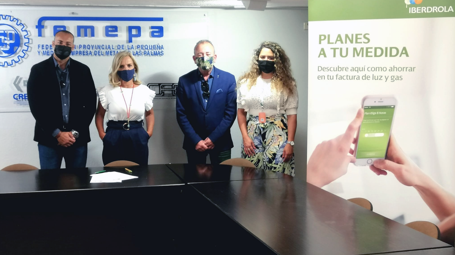 Femepa firma un convenio de colaboración con Canared Eléctrica de Canarias