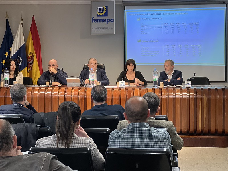 Feníe Energía presenta junto a representantes de AIELPA y ASINELTE los resultados económicos del año 2022