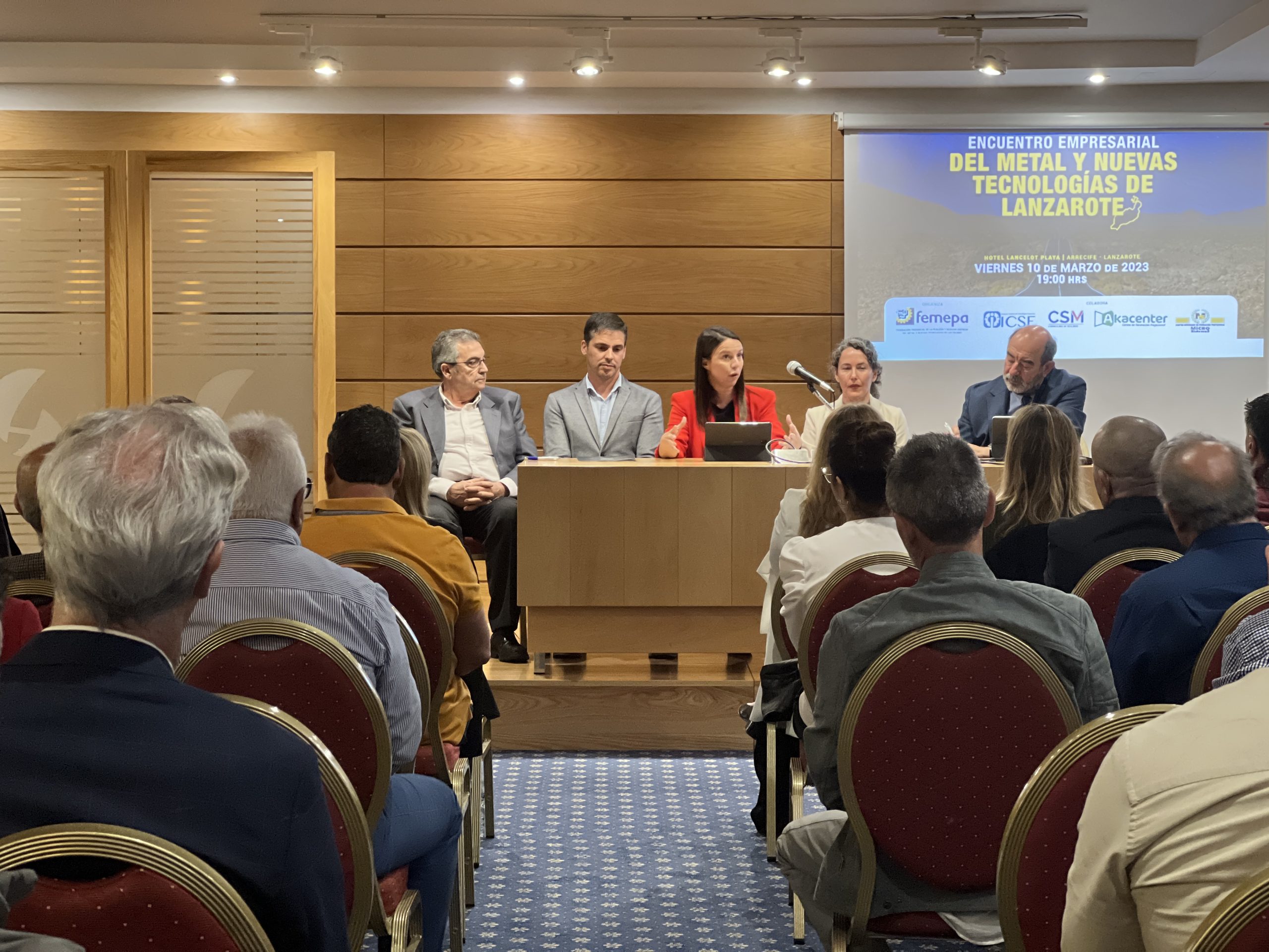 Gran Éxito de participación en el Encuentro Empresarial del Metal y Nuevas Tecnologías de Lanzarote