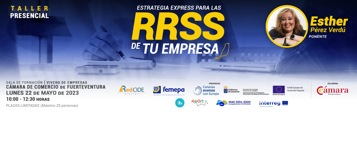 Aprende a realizar una estrategia para las RRSS de tu empresa FUERTEVENTURA