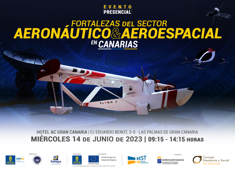 El Consejo Económico y Social de Canarias se interesa por las iniciativas regionales llevadas a cabo por el Clúster Aeronáutico y Aeroespacial de Canarias y la ULPGC