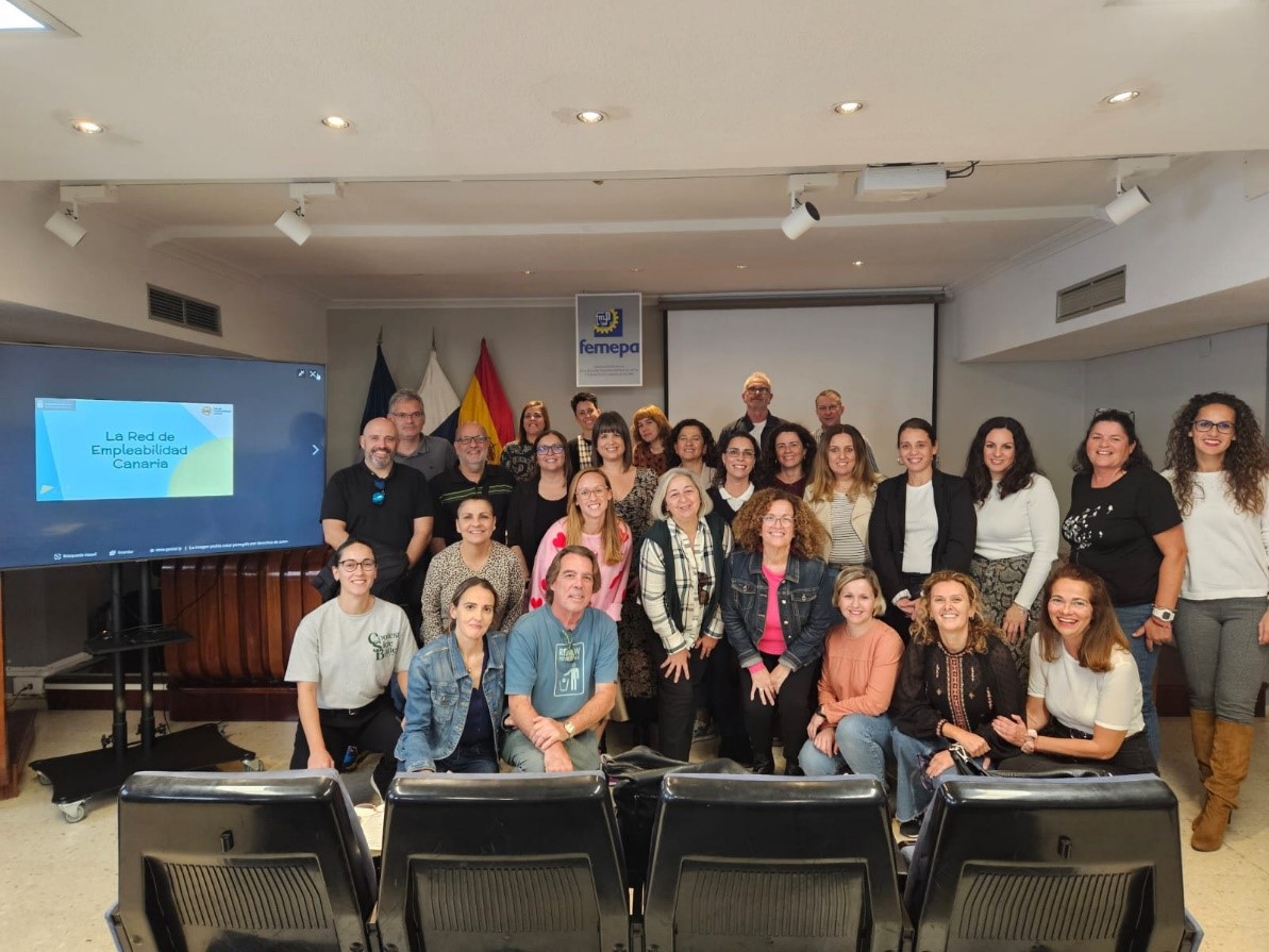 Femepa recibe a la Red de Empleabilidad de Las Palmas de Gran Canaria