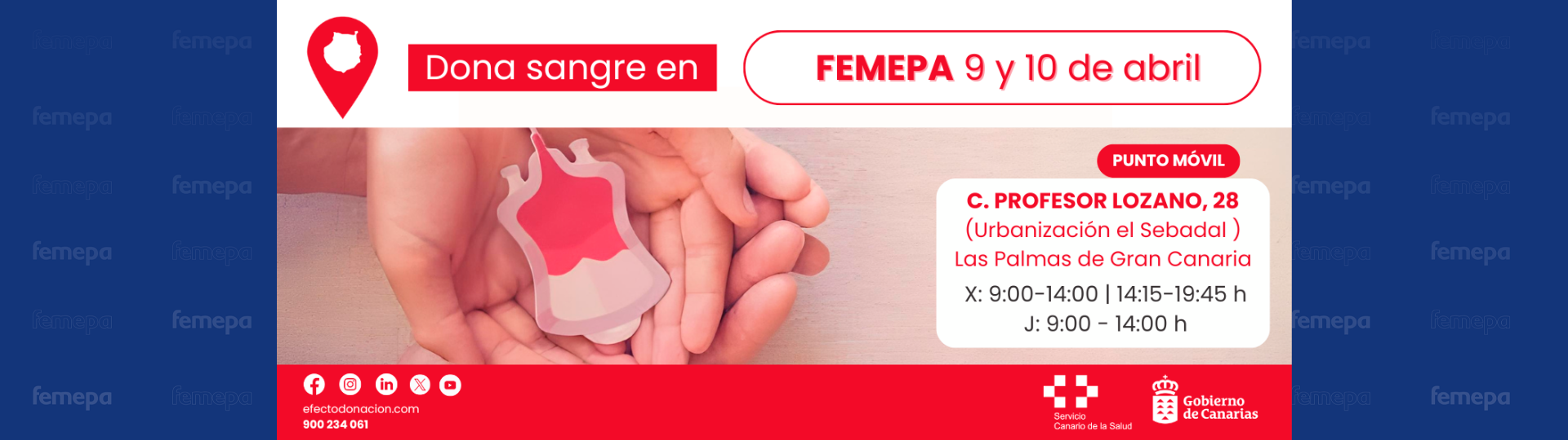 Donar sangre, salva vidas: Únete a la campaña de donación en Femepa