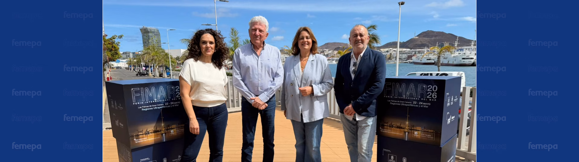 FEMEPA participa en la presentación de la XV Feria Internacional del Mar (FIMAR) centrada en las Regiones Ultraperiféricas y la economía azul